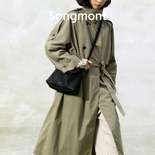Songmont山下有松循迹系列浅行Ⅱhobo包牛皮单肩腋下通勤饺子包女 - 图2