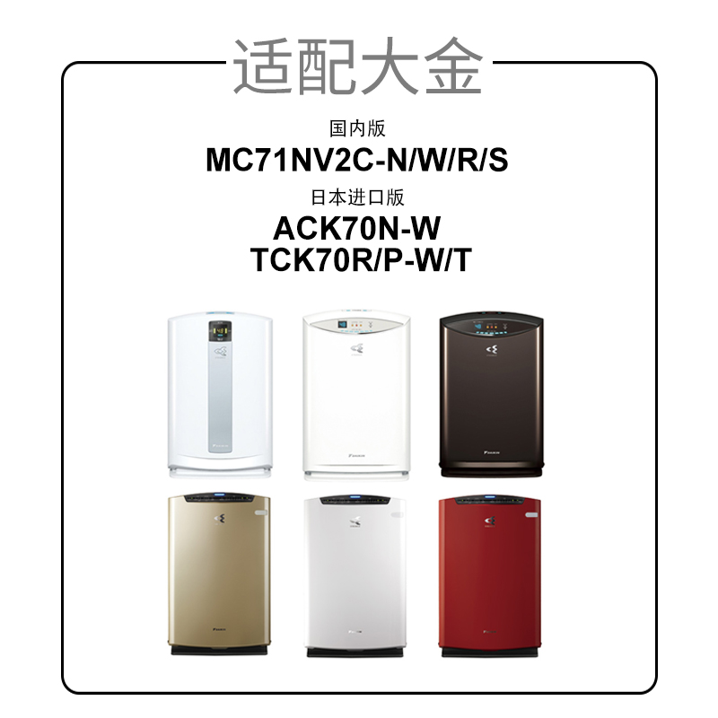 适配大金空气净化器滤网MC71NV2C-N/MC71NV2C-W脱臭催滤芯除甲醛 - 图0