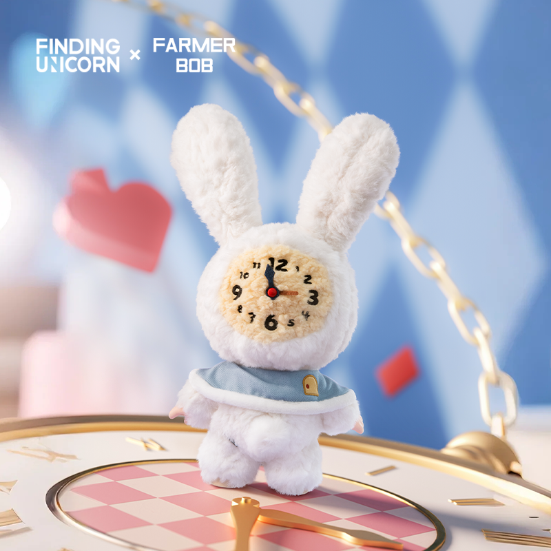 寻找独角兽 FARMER BOB 时空兔管家BOB搪胶毛绒公仔可爱玩偶潮玩,淘宝优惠券,粉丝福利购,淘宝优惠卷