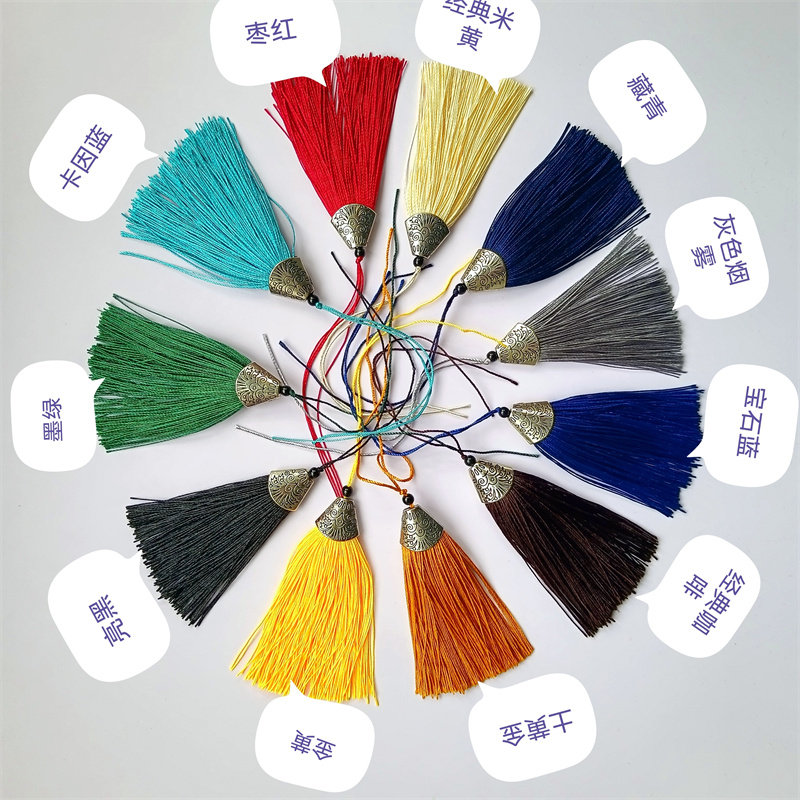 景泰蓝掐丝珐琅画diy材料单双面书签汽车挂件手工透明亚克力底板_虎窝淘