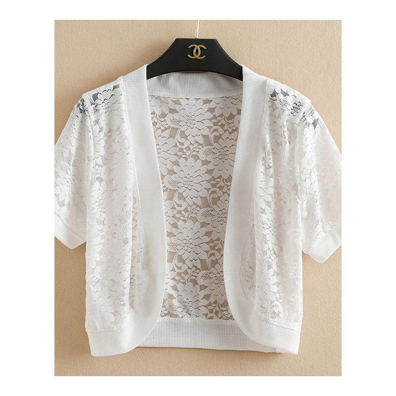  栗颜蕾丝衫/雪纺衫