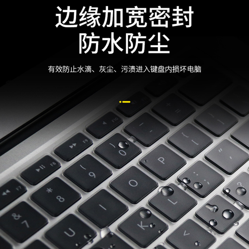 15.6英寸戴尔游匣G15-5520键盘膜笔记本防尘罩轻薄保护5530专用5510/5511凹凸电脑屏幕贴膜外壳贴膜透明防刮 - 图0