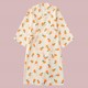 INS Wind gauze kimono pure cotton female spring and autumn thin Japanese cartoon summer Japanese -style Japanese robe nightdress bathrobe pajamas