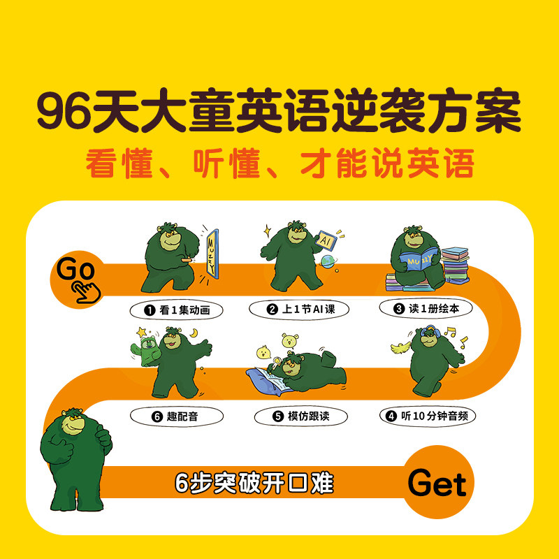 【点读版】BIG MUZZY说英语全38册BBC大橙盒玛泽的故事看动画片学英语4岁+大童英语启蒙学习课程兴趣培养听说读写小鸡球球点读绘本