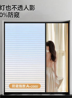 【100%防窥】进口加厚百叶贴膜