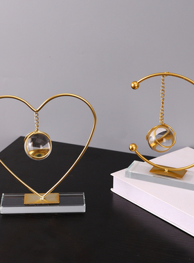 北欧创意透明水晶球家居摆件