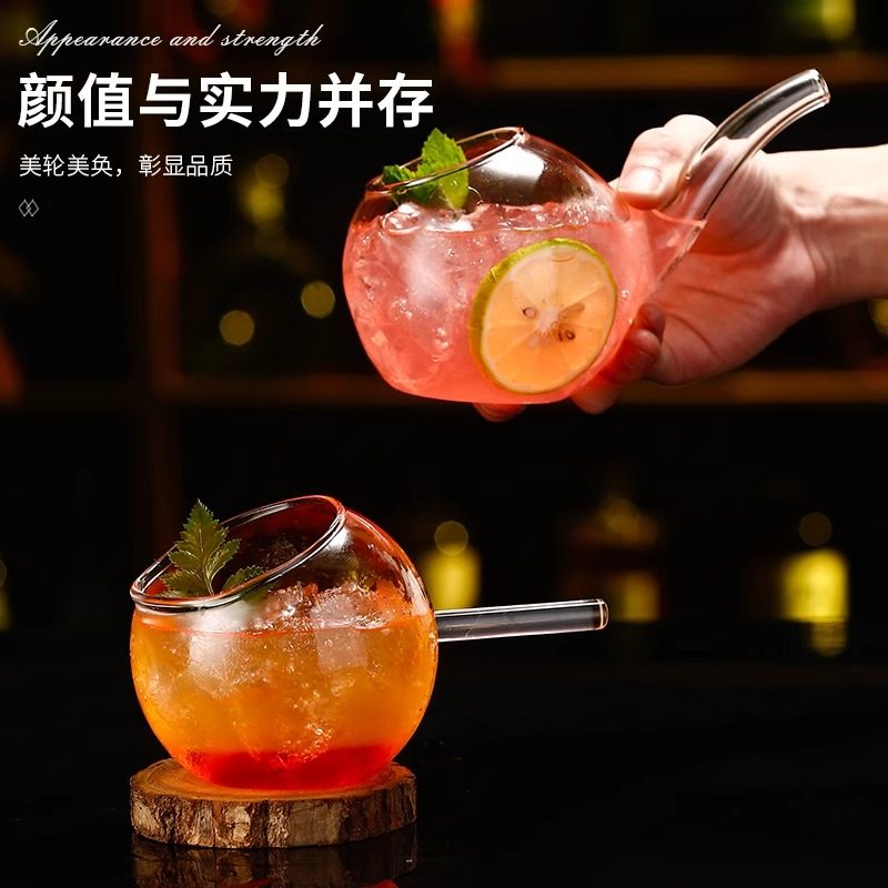 鸡尾酒杯创意异性杯吸血鬼杯小鸟杯分子酒杯酒吧斜口豌豆杯果汁杯,淘宝优惠券,粉丝福利购,淘宝优惠卷