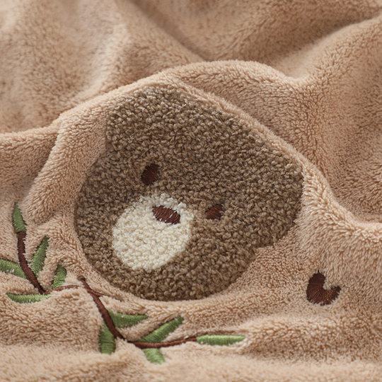 浴巾女儿童带帽斗篷浴袍柔软吸水速干可爱洗澡珊瑚绒大毛巾可穿式