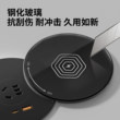 卡西诺岛台圆形旋转插座桌面台面排插隐藏式电源接线板无线充插座