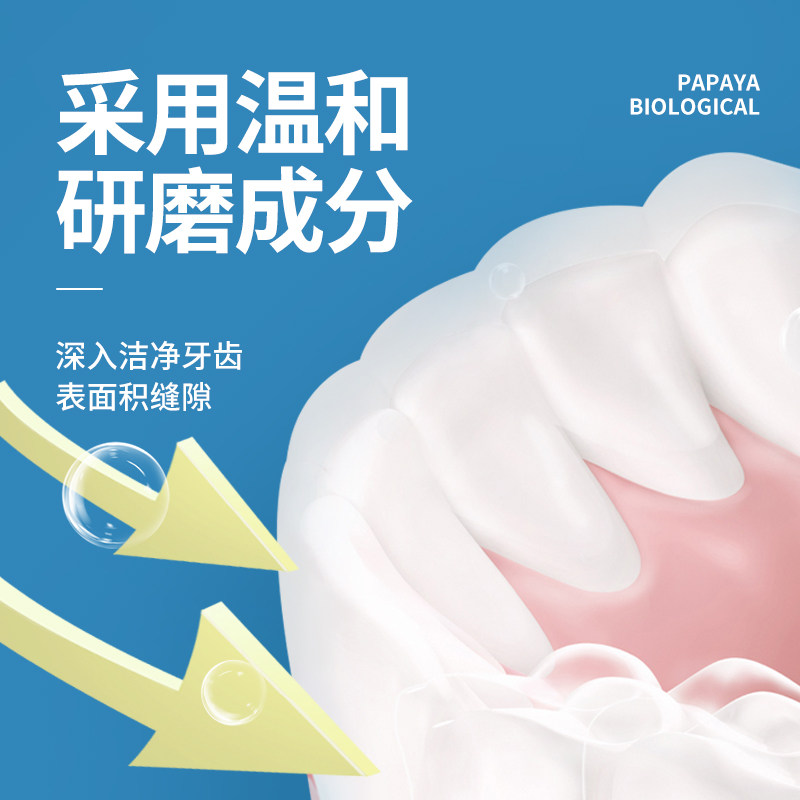 茵束木瓜生物去渍去口臭男士牙膏 茵束牙膏