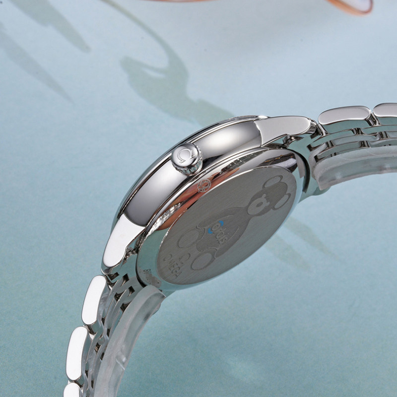 欧米茄(OMEGA)蝶飞手表碟飞天文台机械女表424.10.33.20.55.004