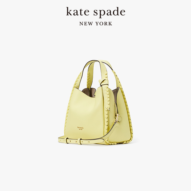 kate spade ks knott 锁缝中号斜挎托特包轻奢时尚通勤出游女包
