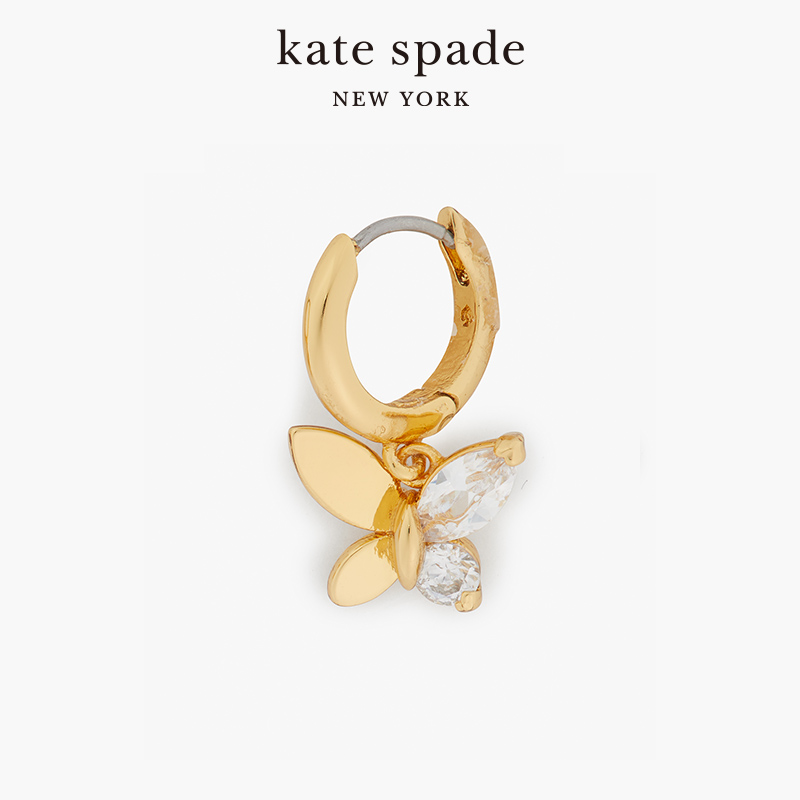 kate spade ks social butterfly 耳环蝴蝶坠饰精致时尚气质女 - 图3