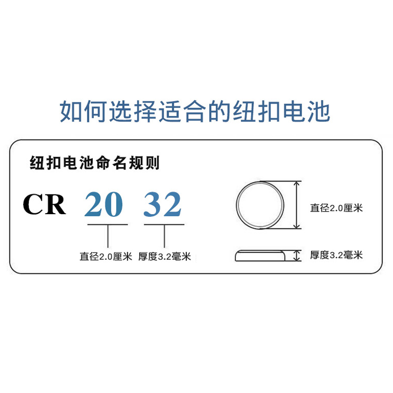 原装松下CR2032纽扣电池CR2031 cr2033 CR2023 CR3023 CR2320 CR2-图3