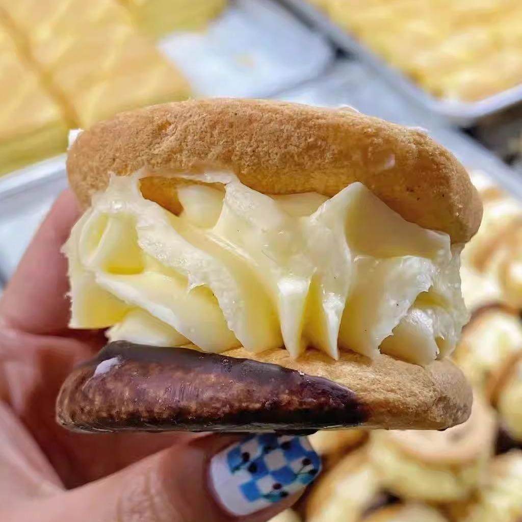 奶油夹心怀旧蛋糕 老式奶油娃娃脸蛋糕 8090年代硬奶油饼干,淘宝优惠券,粉丝福利购,淘宝优惠卷