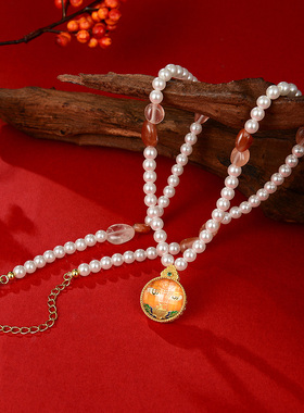 敢酷虚空藏水晶项链民族风