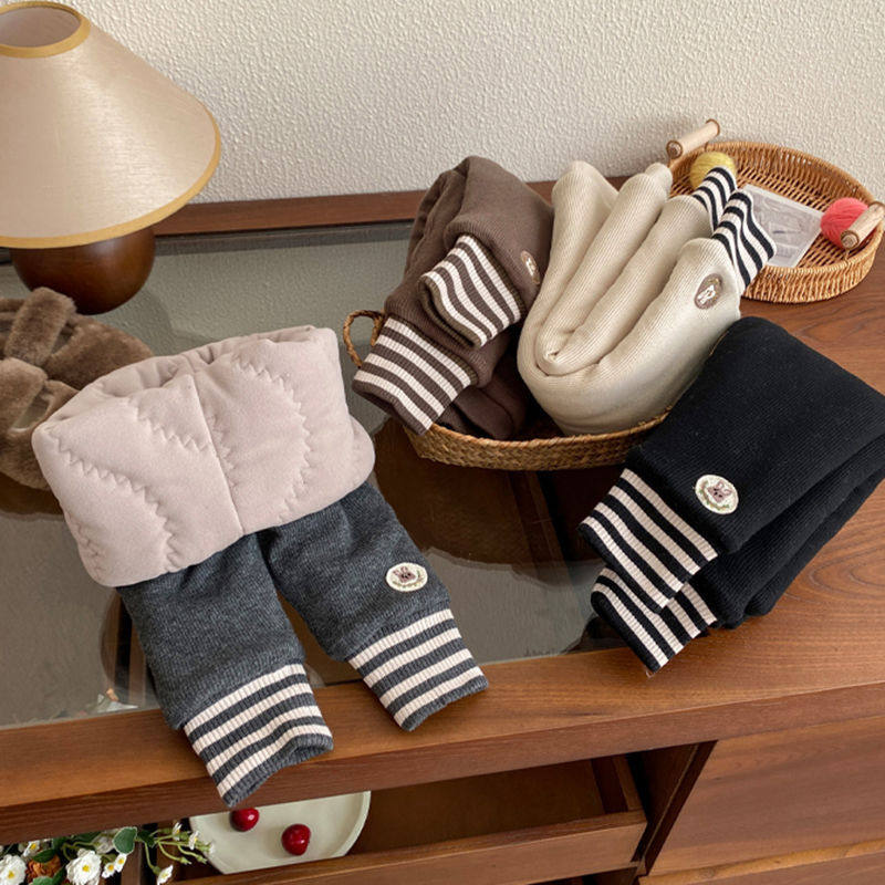 冬上新女童加厚打底裤2025冬新款舒适外穿棉裤女宝宝加绒保暖裤子,淘宝优惠券,粉丝福利购,淘宝优惠卷