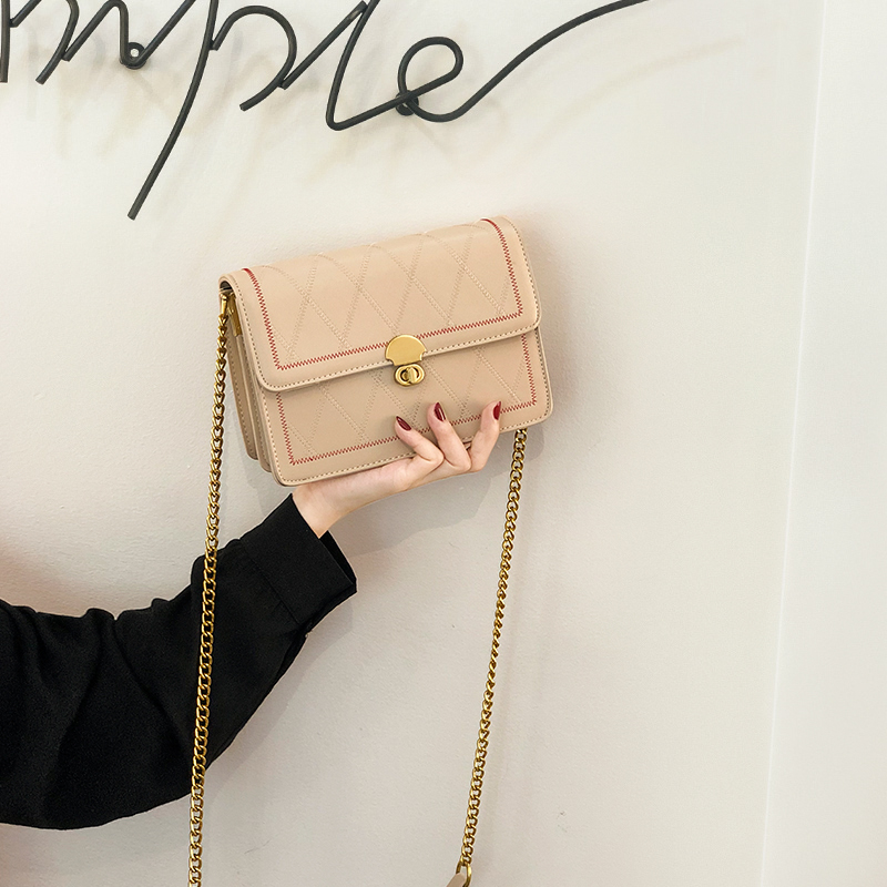 小众设计包包女2025流行新款百搭女包网红ins时尚斜挎菱格链条包,淘宝优惠券,粉丝福利购,淘宝优惠卷