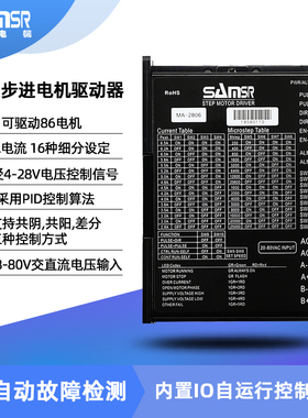山社42步进电机驱动器MD-2322两相步进电机控制器驱动模块板2422