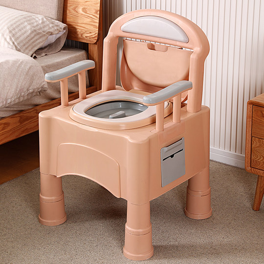 Movable toilet, anti-odor urinal for the elderly