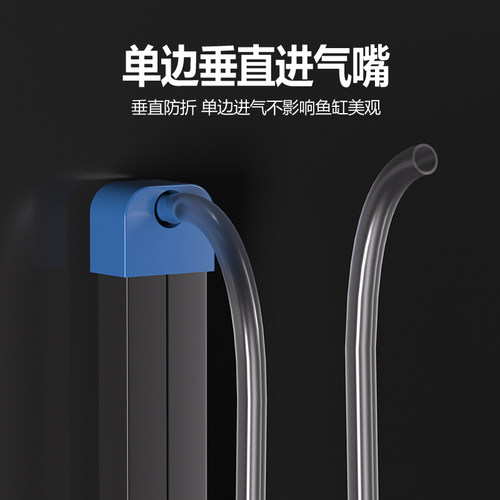 鱼缸微压气泡条纳米气泡石氧气泵气帘增氧条瀑布式散气条增氧泵 - 图1