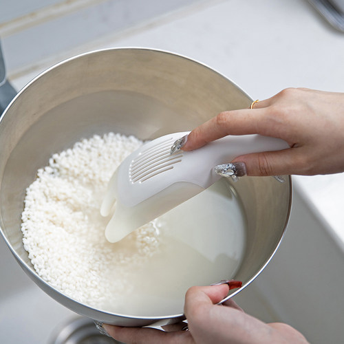 日本MARNA舀米勺家用多功能五谷杂粮勺子厨房大米面粉计量勺 - 图2