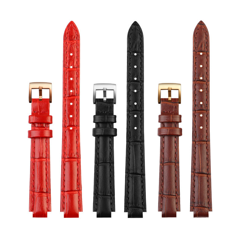 适配卡西欧真皮2749 she4029女表带 玥典配件