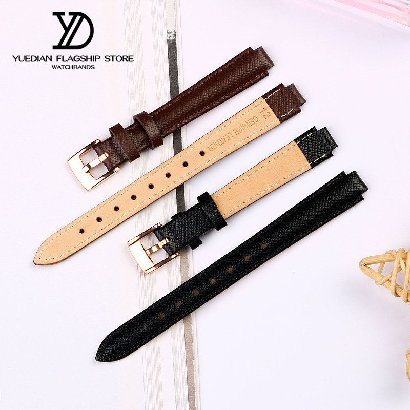 适配casio真皮2749 she4029女表带 玥典配件