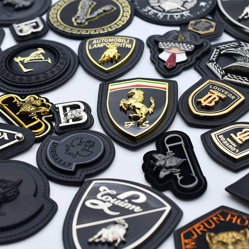 DIY补贴布贴服装配件合金皮牌PU金属皮标牛仔鞋帽饰标牌补丁1-134,淘宝优惠券,粉丝福利购,淘宝优惠卷