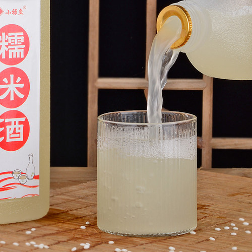 米酒低度糯米酒醪糟水江西甜月子米酒酿客家月子水酒产后2斤瓶装 - 图1