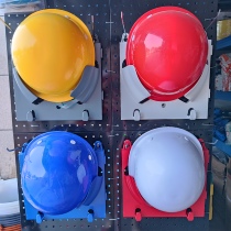 Safety Helmet Placing Rack Workshop Office Wall-mounted Cap Rack South Korea Placement Bracket Safety Helmet Rack Import