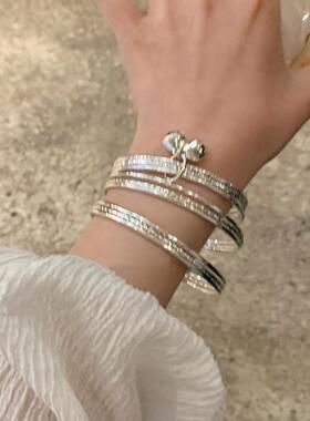 New multi ring bell pendant bracelet cool Fashion Bracelets