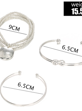 foreign trade New Hand chain Fashion Beaded Set Bracelet手链