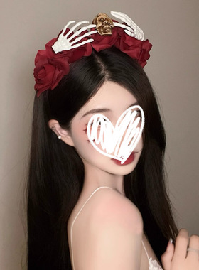 hair accessories women's funny skeletons ghost claw hairband