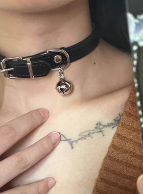 Halloween collar, bell collar, necklace, women's necklace