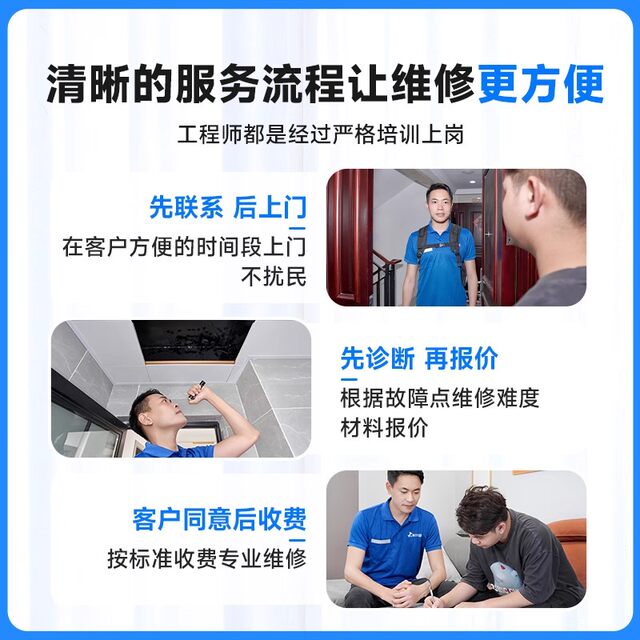 Dishwasher repair, door-to-door small appliance repair, nationwide city-wide service, Shanghai, Beijing, Guangzhou, prepaid woodpecker