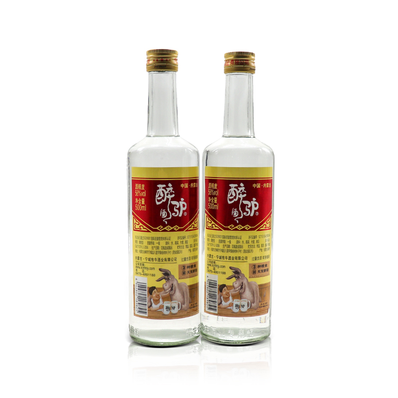 闷倒驴56度500ml*12瓶白酒整箱醉驴牌高度粮食酒牧牛酒业内蒙特产 - 图0