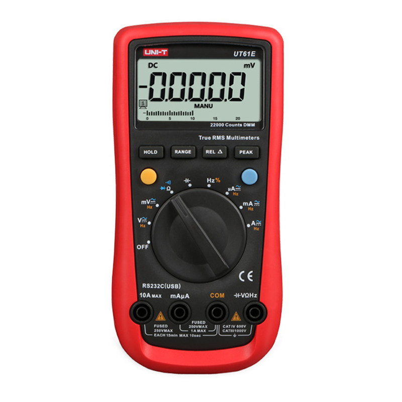 优利德ut61e数字高精度防烧万用表 汉晟星五金万用表