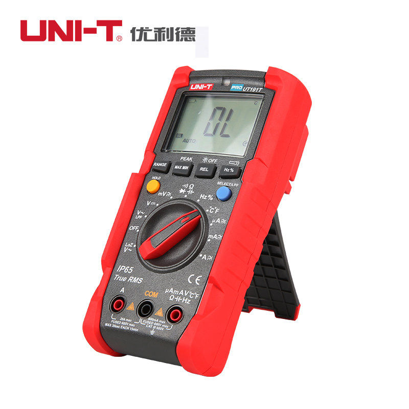 优利德ut191t数字多功能防烧万用表 汉晟星五金万用表