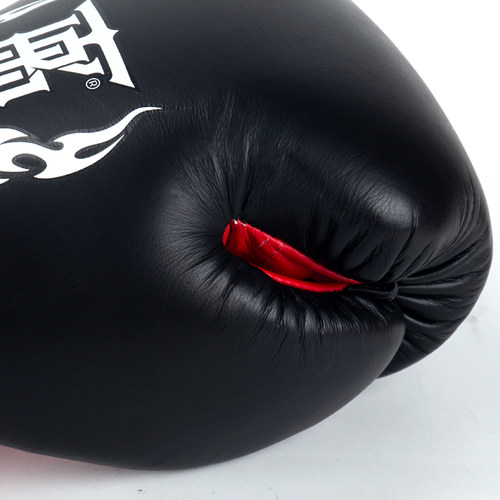 泰国进口tkb拳击手套专业搏击格斗泰拳训练加长手腕护腕真皮拳套 - 图2