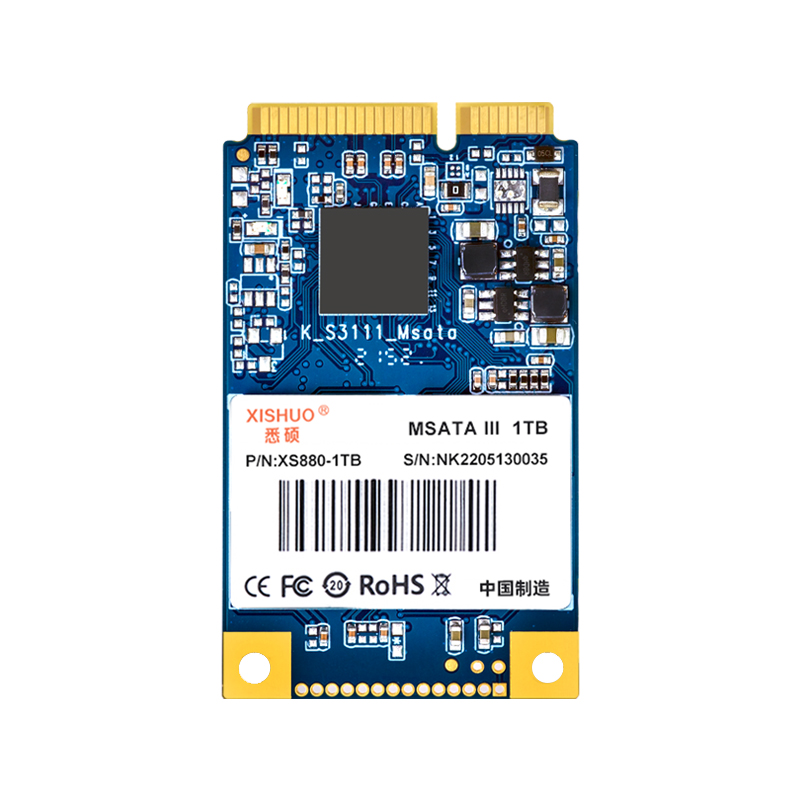 悉硕msata固态硬盘1T笔记本台式一体机通用SATA3接口硬盘miniSATA - 图3