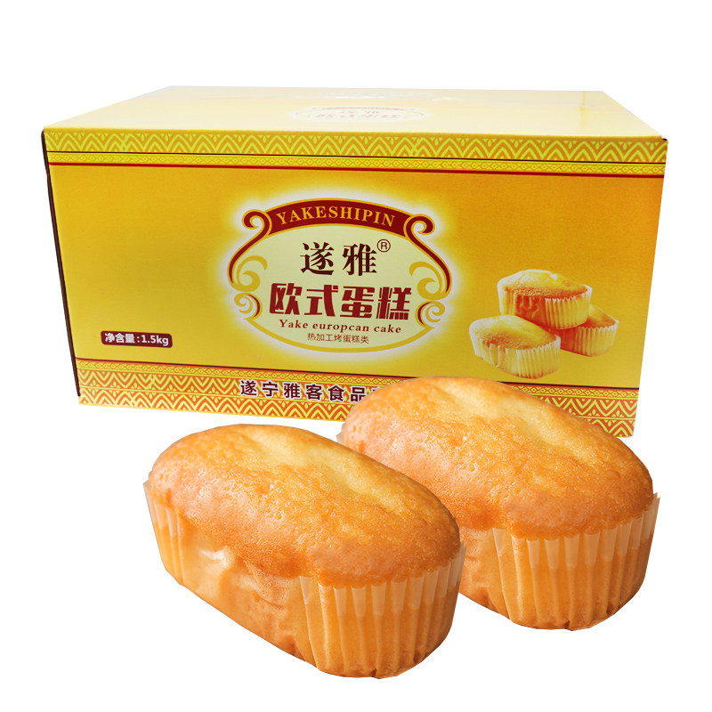 蜀闽欧式1500克早餐面包蛋糕 蜀闽西式糕点