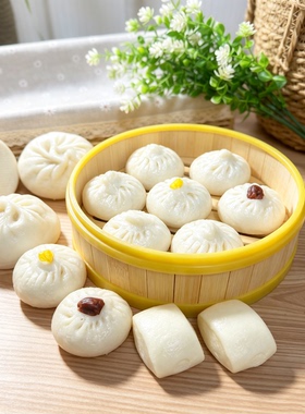 仿真包子饺子模型道具玩具