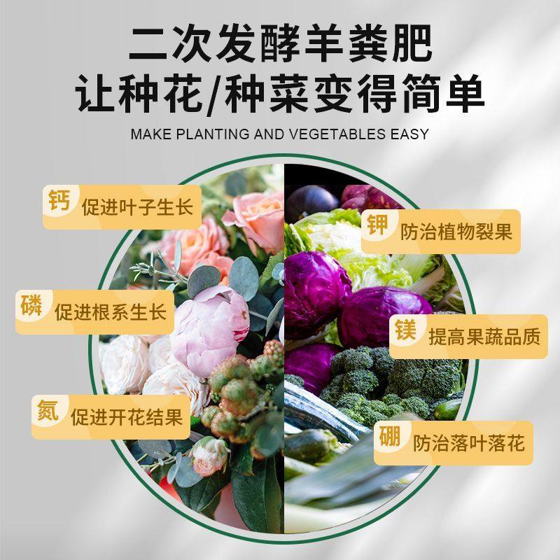 发酵羊粪有机肥鸡粪肥种菜30斤果树盆栽通用鸡羊混合农家肥更肥沃,淘宝优惠券,粉丝福利购,淘宝优惠卷