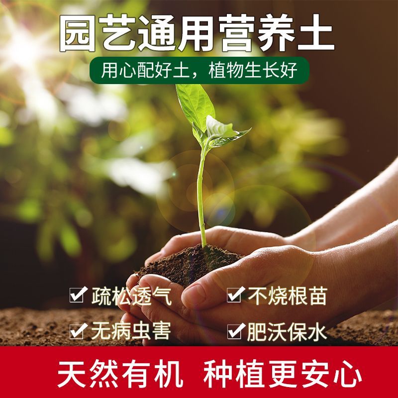 营养土养花通用型专用家用土种花花土家用种菜土壤种植土盆栽泥土 - 图2