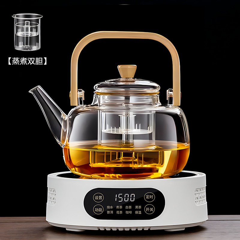 日本进口电陶炉超薄新型小型2026新款加厚蒸煮一体煮茶器烧水泡茶,淘宝优惠券,粉丝福利购,淘宝优惠卷