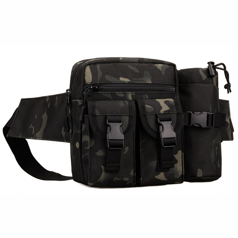 多功能户外水壶腰包男防水工具包 诗立柏箱包男士包袋