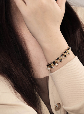 SATELLITE ELA系列手链女小巧麦穗串款个性小众轻奢时尚优雅配饰