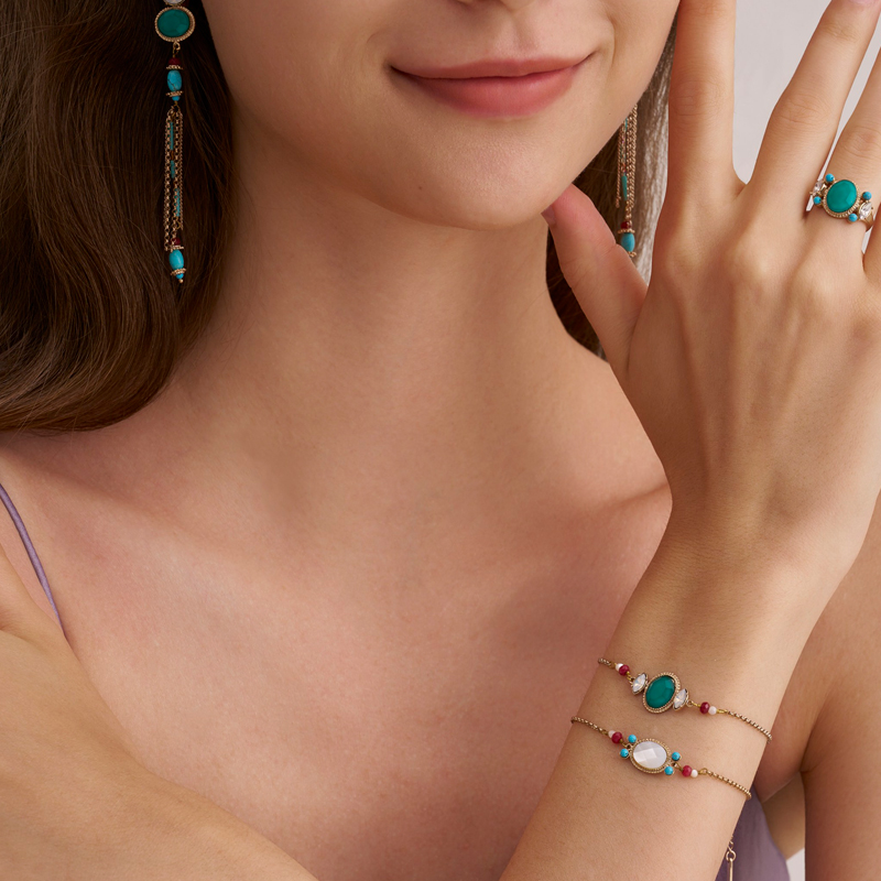 SATELLITE FUJITA系列手链轻奢小众精致女士设计高级感配饰品礼物 - 图2