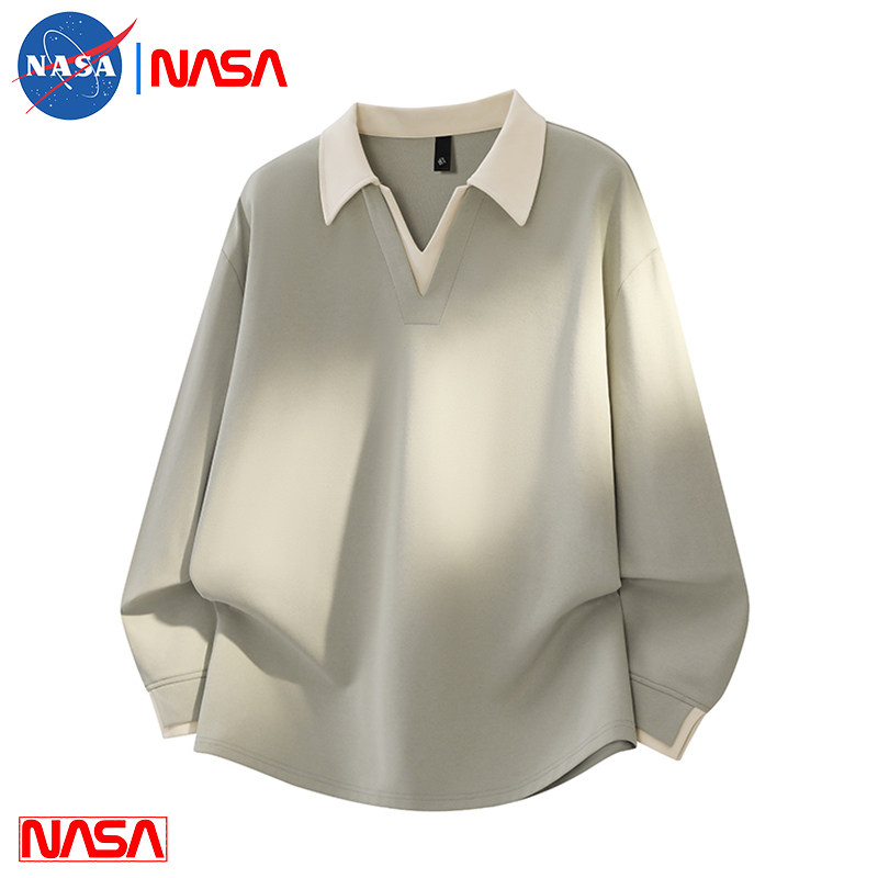 男士秋冬潮流大码撞色翻领套头卫衣加绒加厚保暖长袖T恤休闲打底,淘宝优惠券,粉丝福利购,淘宝优惠卷